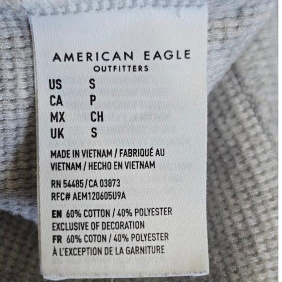 American Eagle Colorblock Long Sleeve Tops Women’s Small Bundle of 2 - Picture 7 of 8